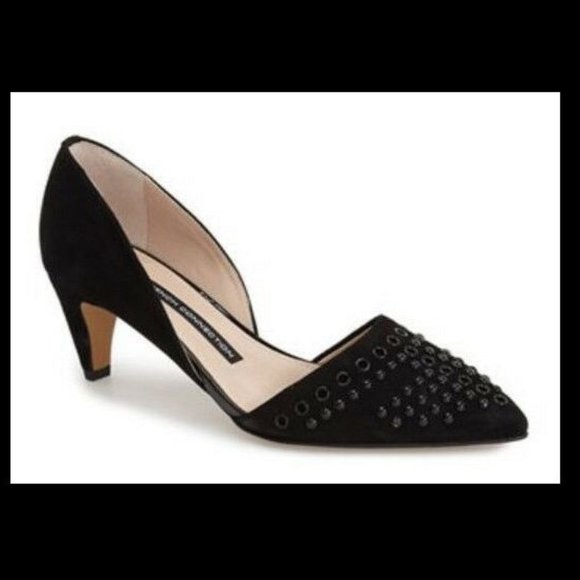 French Connection Kodee Grommet d'Orsay Pumps - Picture 1 of 7